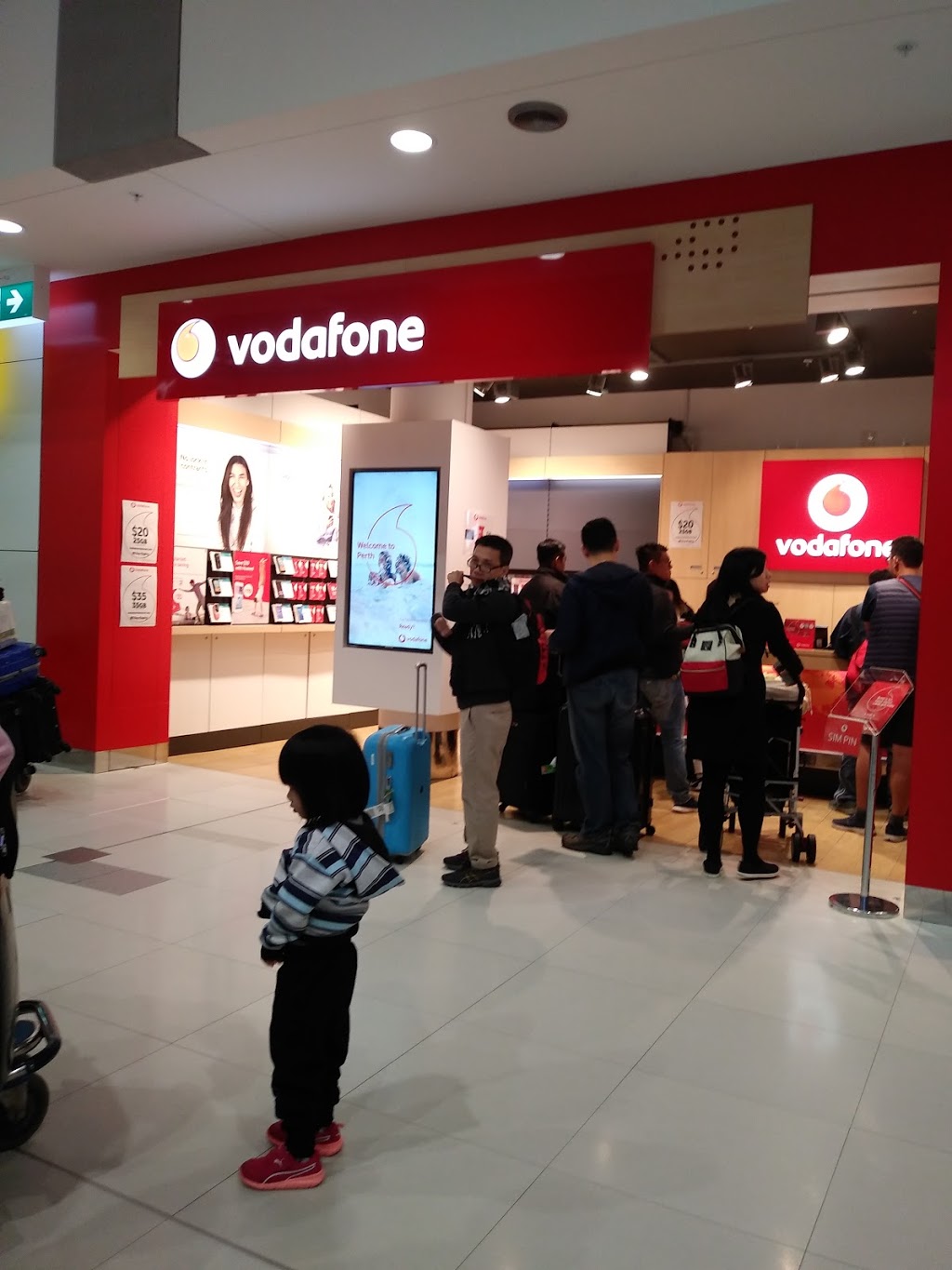 Vodafone | store | U GC44 Horrie Miller Dr, Perth Airport WA 6105, Australia | 1300650410 OR +61 1300 650 410