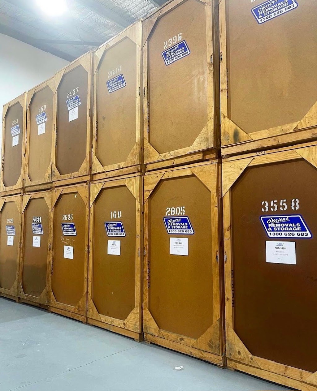 OBriens Removals & Storage | 11 Lyall St, Hastings VIC 3915, Australia | Phone: 1300 626 683