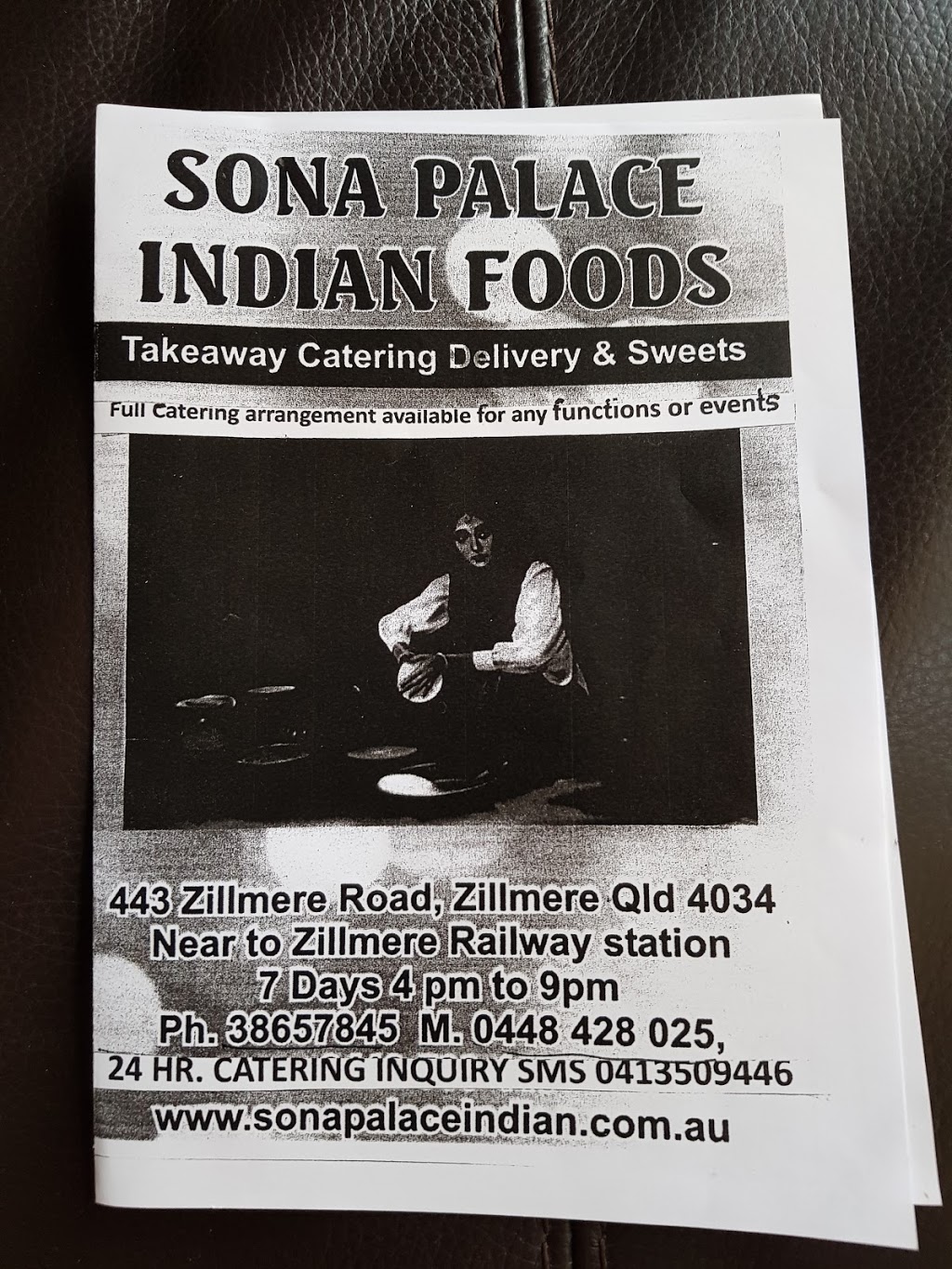 Sona Palace Indian Takeaway | 443 Zillmere Rd, Zillmere QLD 4034, Australia | Phone: (07) 3865 7845