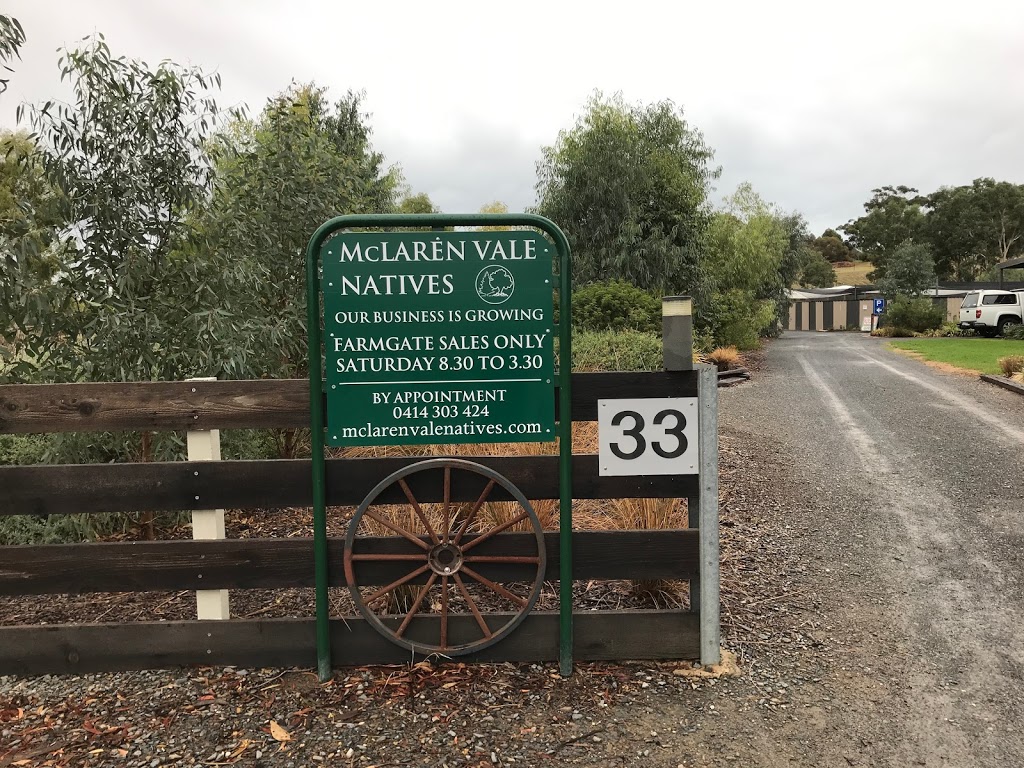 McLaren Vale Natives | 33 Stump Hill Rd, McLaren Vale SA 5171, Australia | Phone: 0414 303 424