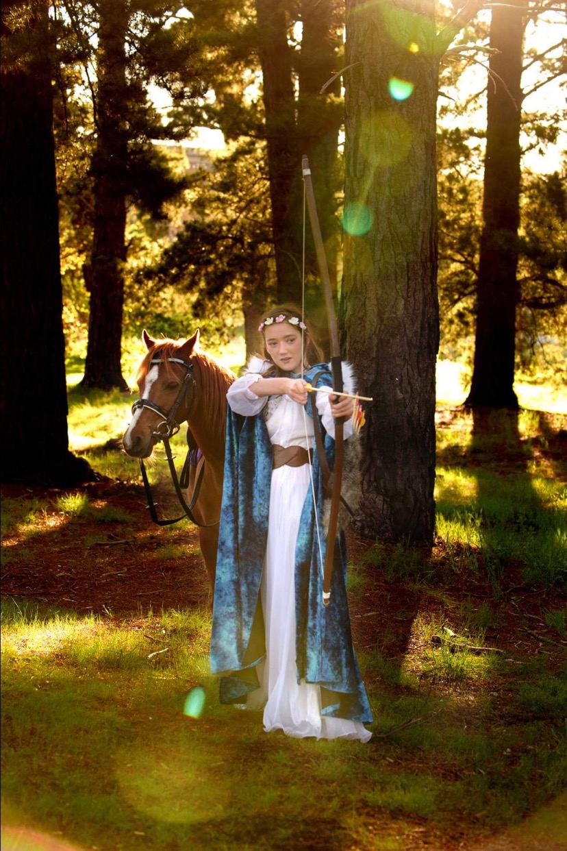 Goddess and Horse Equestrian photographic Art | 87 Mollison St, Malmsbury VIC 3446, Australia | Phone: 0466 063 121