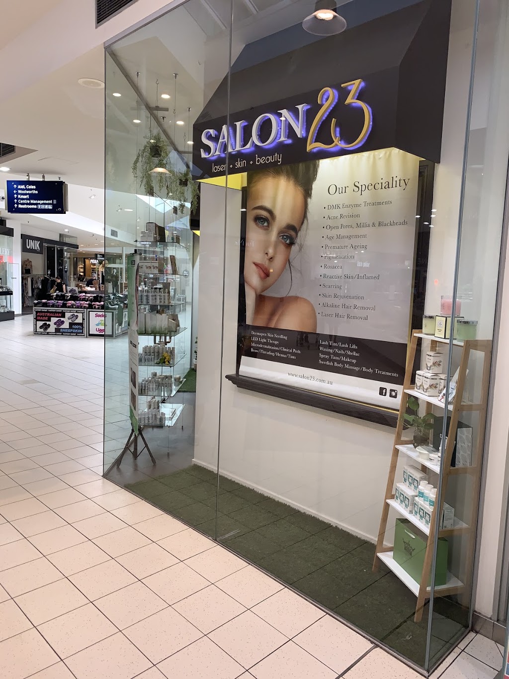 Salon 23 Laser Skin Beauty | hair care | 23/181 Reynolds Rd, Doncaster East VIC 3109, Australia | 0398423023 OR +61 3 9842 3023