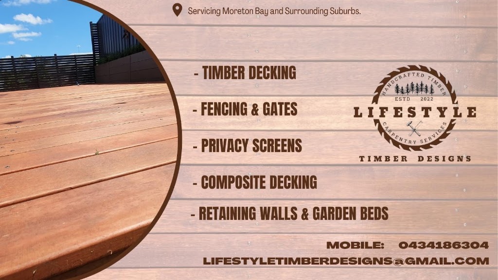 Lifestyle Timber Designs | Unit 12/47 Cook Ct, North Lakes QLD 4509, Australia | Phone: 0480 010 338