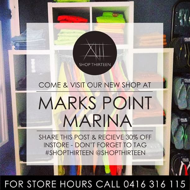 Shop Thirteen | clothing store | Marks Point Rd, Marks Point NSW 2280, Australia | 0416316115 OR +61 416 316 115