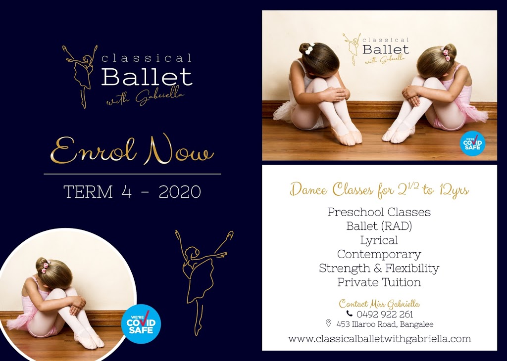 Classical Ballet with Gabriella | 453 Illaroo Rd, Bangalee NSW 2541, Australia | Phone: 0492 922 261