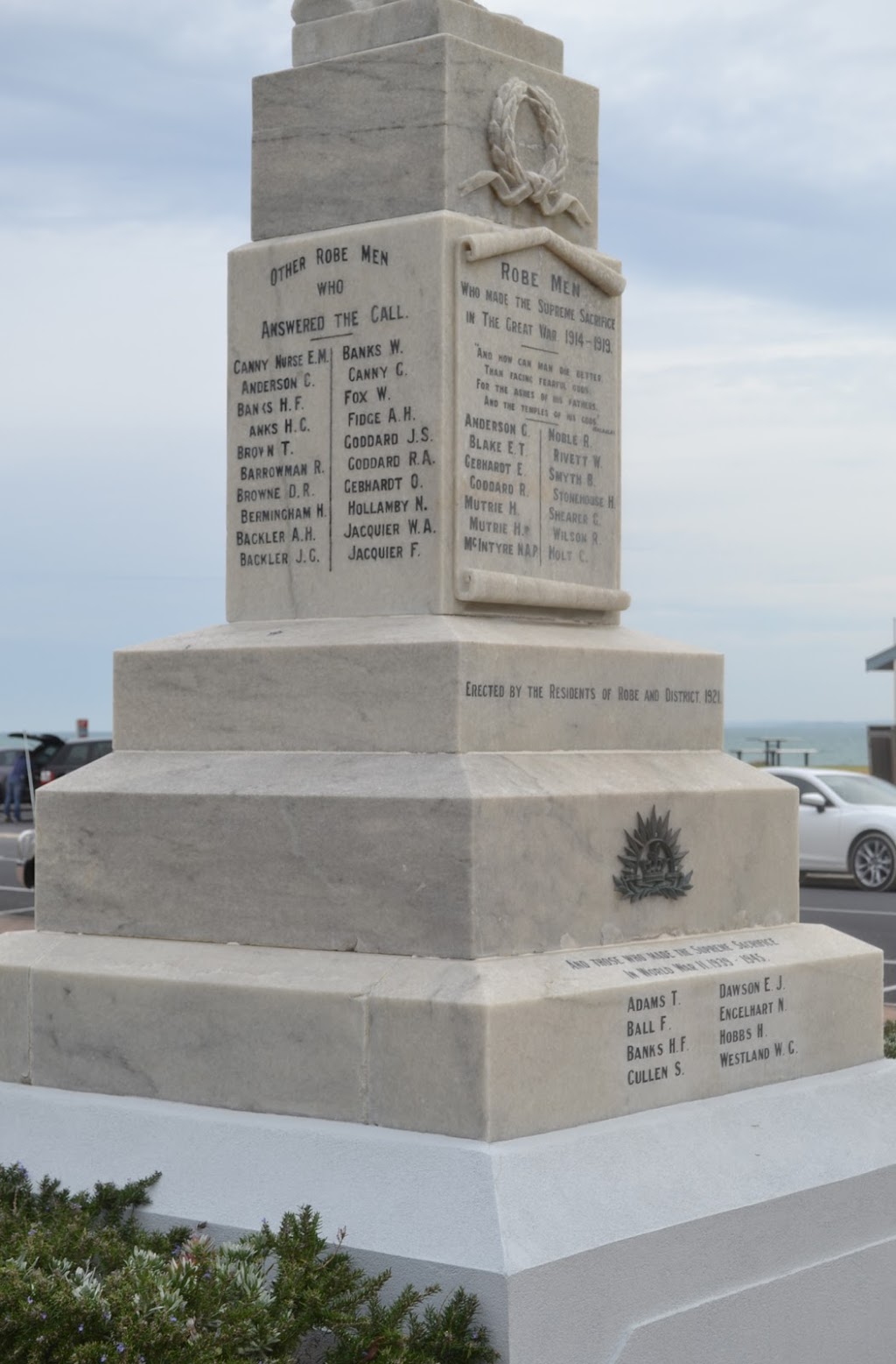 Soldiers Memorial | park | 34A Smillie St, Robe SA 5276, Australia