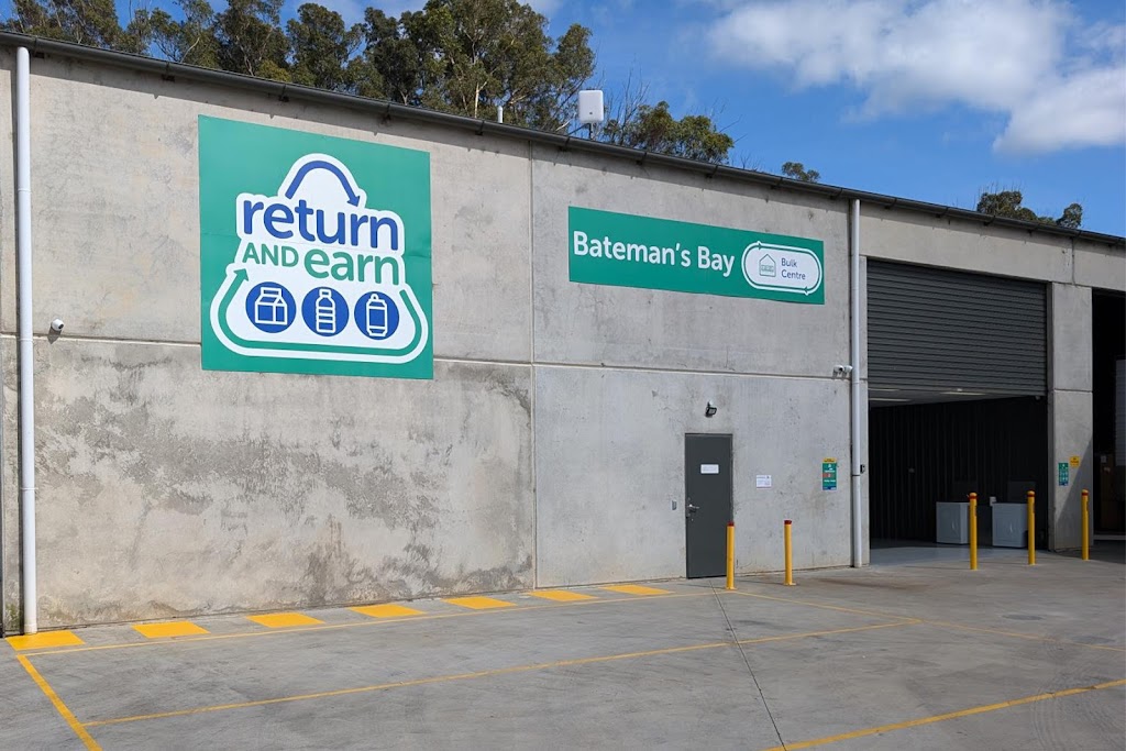 Batemans Bay Return and Earn Bulk Depot | Unit 1/70 Cranbrook Rd, Batemans Bay NSW 2536, Australia | Phone: 1800 290 691