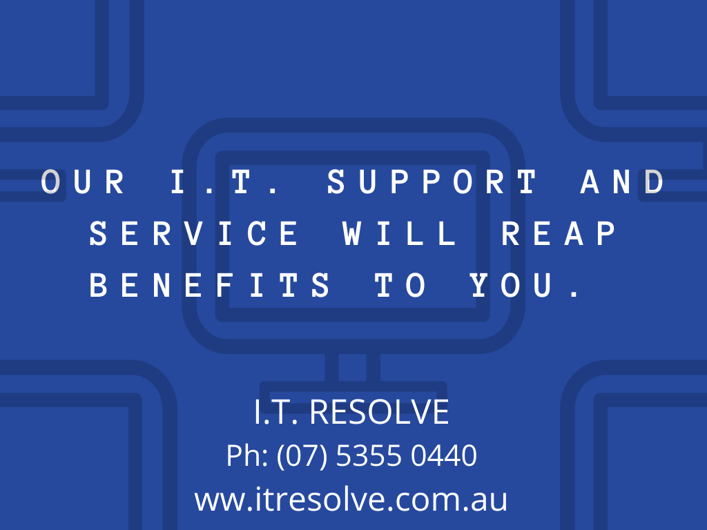 I.T. Resolve | 11 St James Ct, Nambour QLD 4560, Australia | Phone: (07) 5355 0440