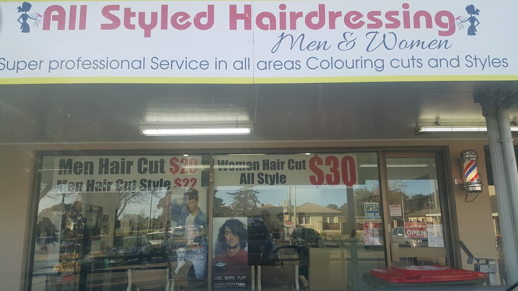 All Styled Hairdressing | hair care | Shop 2 The Alpine Stores, 175/181 Dalton St, Orange NSW 2800, Australia | 0406644399 OR +61 406 644 399