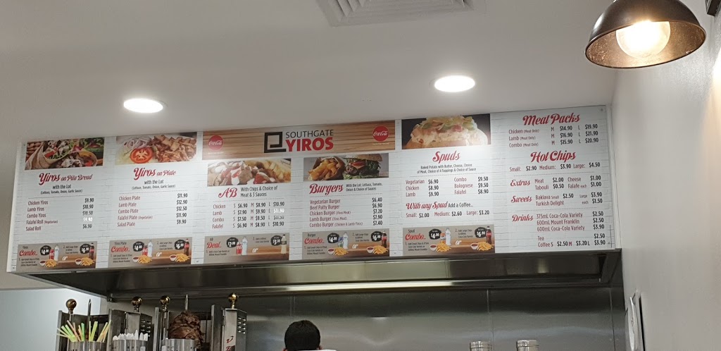 Southgate Yiros | meal takeaway | Southgate Plaza Shopping Centre, Shop/23 Sherriffs Rd, Morphett Vale SA 5162, Australia | 0883822267 OR +61 8 8382 2267