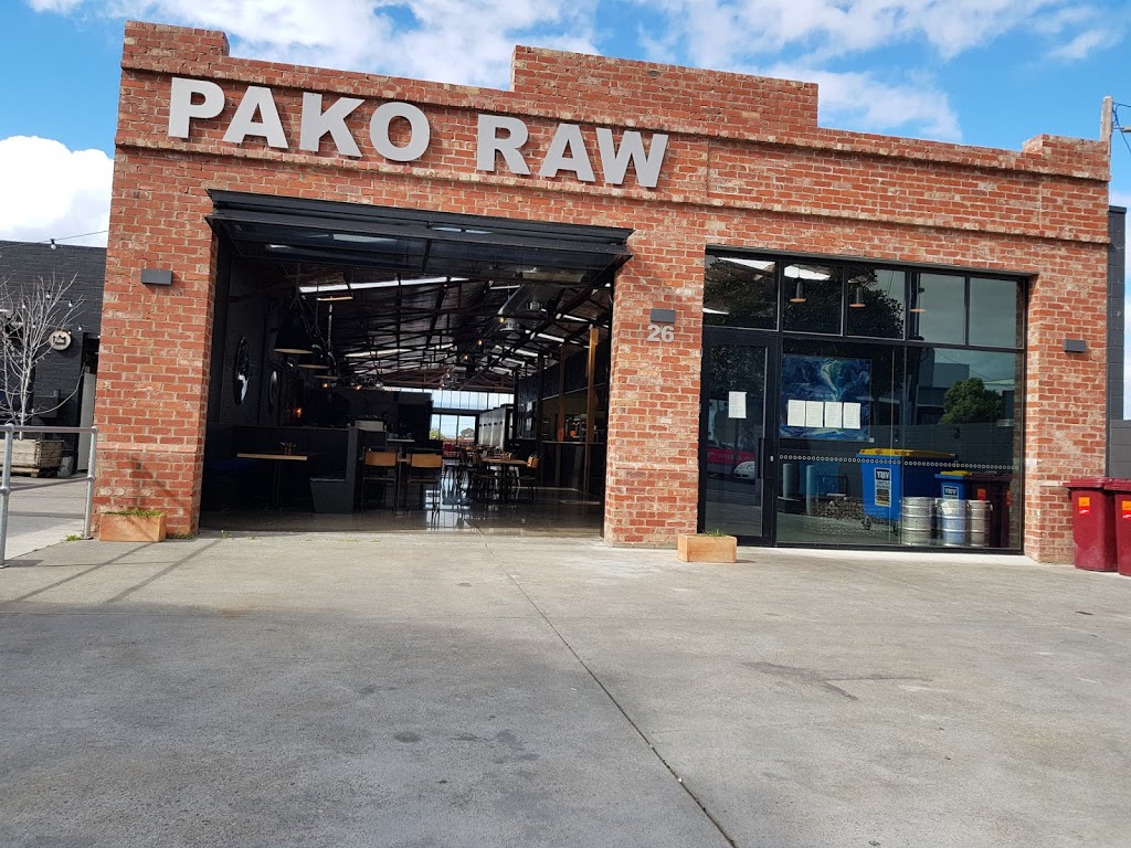 Pako Raw | 26 Pakington St, Geelong West VIC 3218, Australia | Phone: (03) 5222 8122