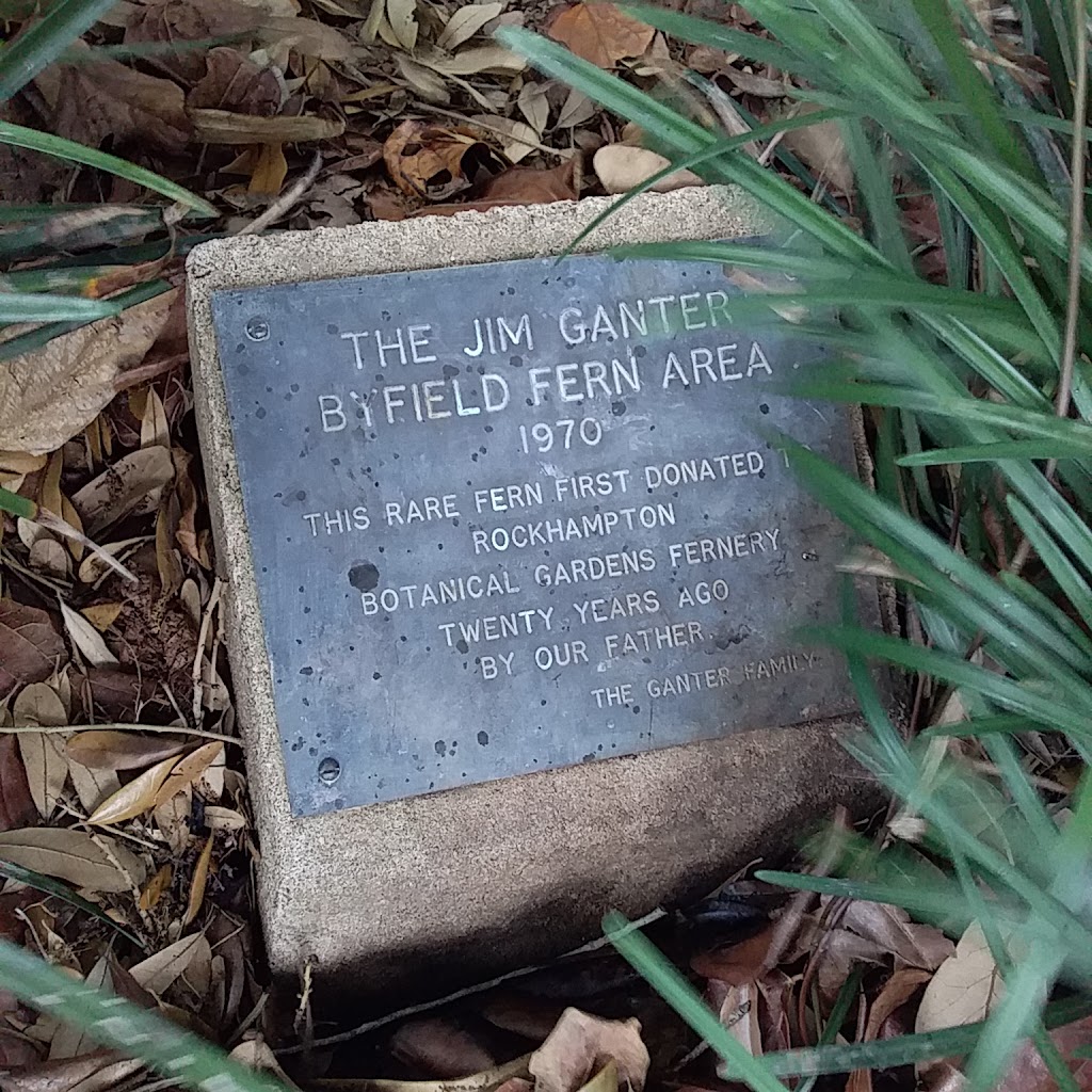 The Jim Ganter Byfield fern area | Spencer St at Botanic Gardens, West Rockhampton QLD 4700, Australia