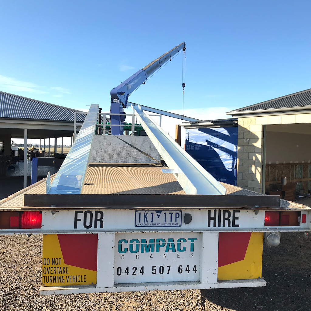 Compact Cranes | 2/42-50 Buckley Grove, Moolap VIC 3224, Australia | Phone: 0424 507 644