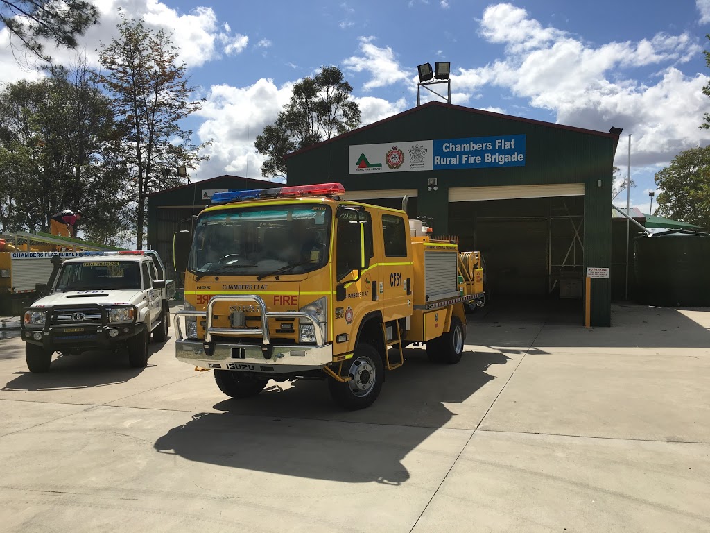Chambers Flat Rural Fire Brigade | fire station | 49 Kenny Rd, Chambers Flat QLD 4133, Australia | 0428113687 OR +61 428 113 687