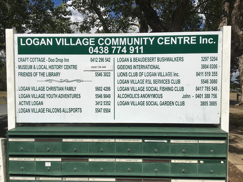 Logan Village Community Centre | 24-32 Wharf St, Logan Village QLD 4207, Australia | Phone: 0438 774 911