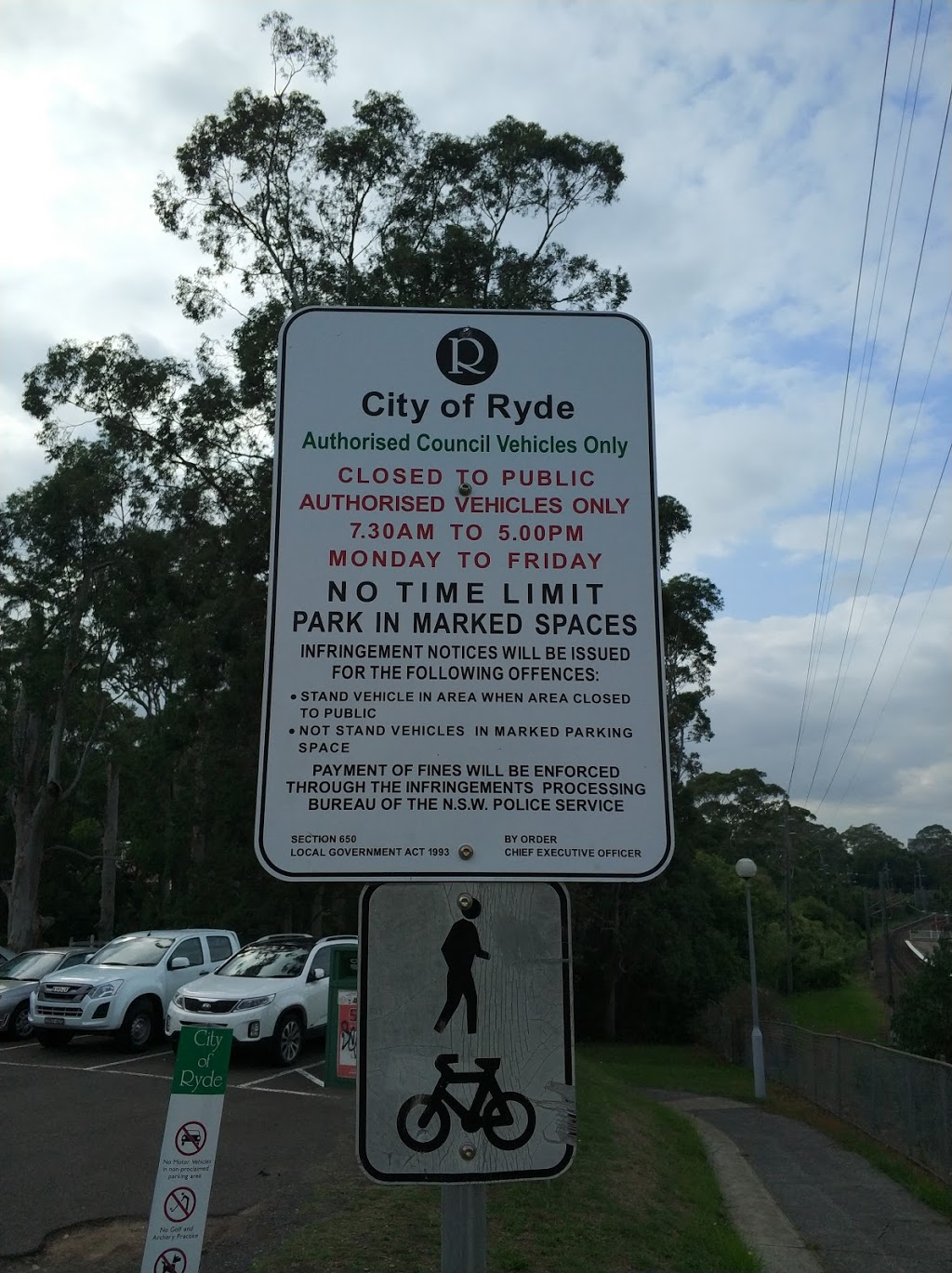 Commuter Car Park | parking | Denistone NSW 2114, Australia | 131500 OR +61 131500