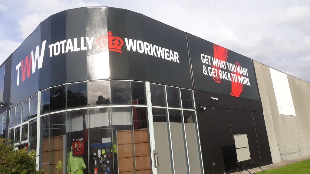 Totally Workwear Hallam | clothing store | 1/9 Decor Drive (Cnr Decor Dr and, Princes Hwy, Hallam VIC 3803, Australia | 0397031410 OR +61 3 9703 1410