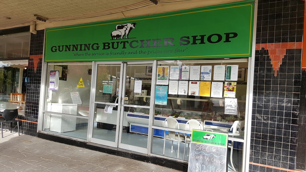 Gunning Butcher Shop | store | 80 Yass St, Gunning NSW 2581, Australia | 0248451559 OR +61 2 4845 1559