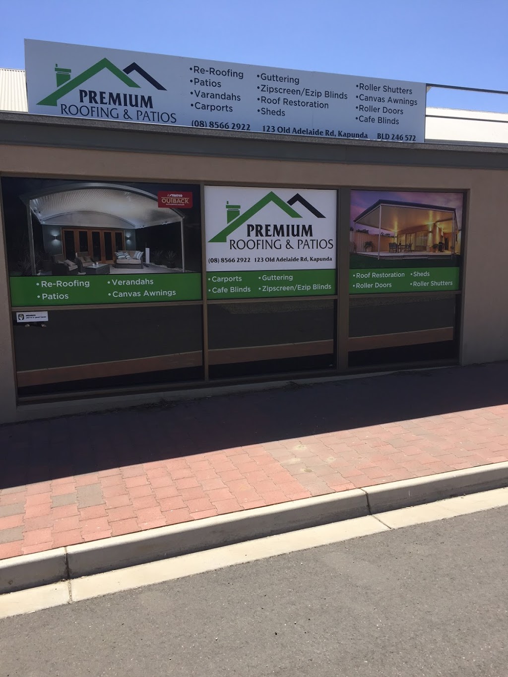 Premium Roofing and Patios | 2/123 Old Adelaide Rd, Kapunda SA 5373, Australia | Phone: (08) 8566 2922