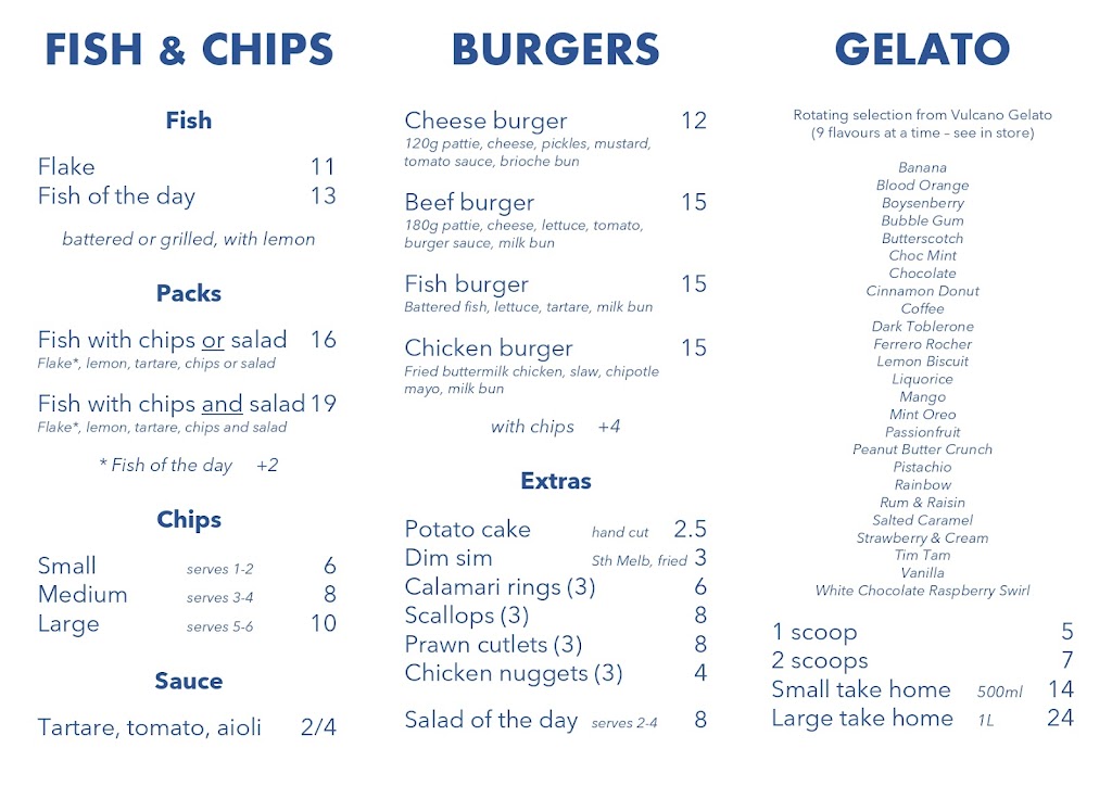 Lonnie Fish & Chips | restaurant | 77 Point Lonsdale Rd, Point Lonsdale VIC 3225, Australia | 0352922124 OR +61 3 5292 2124