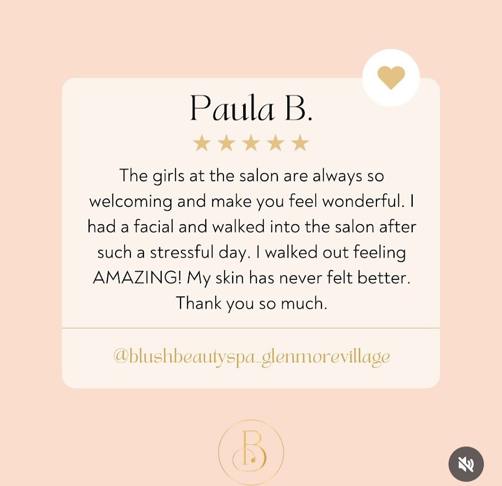 Blush Beauty Spa | Shop 6c/90 Glenmore Ridge Dr, Glenmore Park NSW 2745, Australia | Phone: 0434 020 301