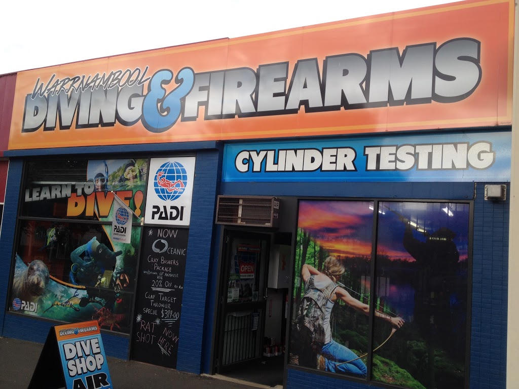 Warrnambool Diving & Firearms | 179A Fairy St, Warrnambool VIC 3280, Australia | Phone: (03) 5562 1685