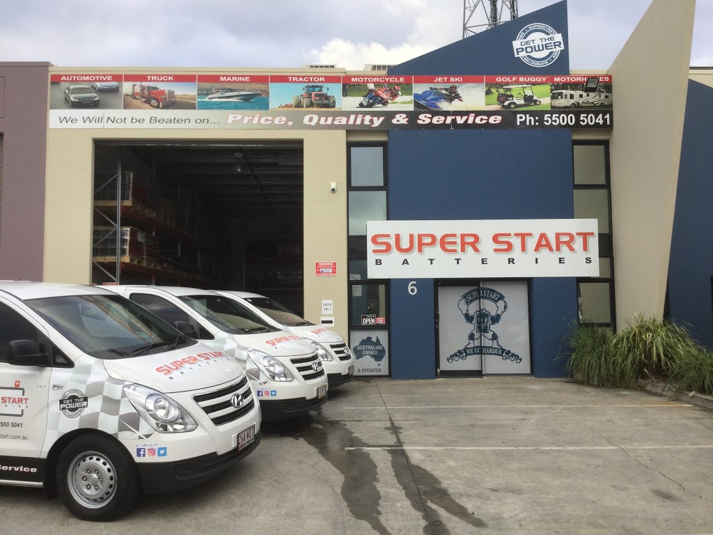 Super Start Batteries | car repair | 6/38 Kendor St, Arundel QLD 4214, Australia | 0755005041 OR +61 7 5500 5041