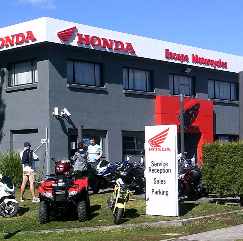 Escape Motorcycles Honda | 2 Cawarra Rd, Caringbah NSW 2229, Australia | Phone: (02) 9525 8855
