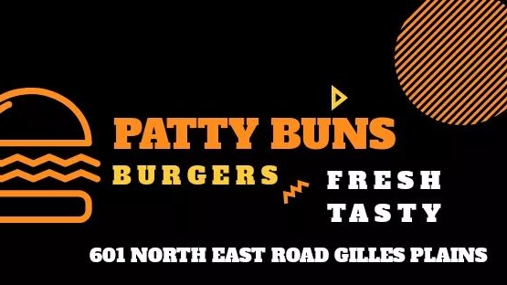 Patty Buns Burgers | 601 North East Road, Gilles Plains SA 5086, Australia | Phone: 0422 214 176
