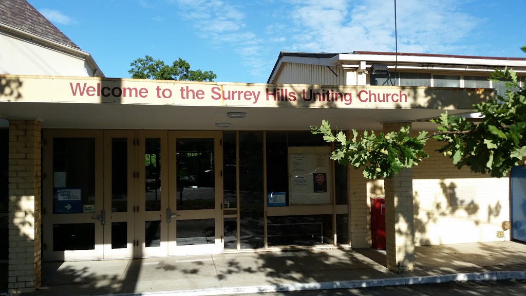 Surrey Hills Uniting Church | church | Corner Canterbury Road & Valonia Avenue, Surrey Hills VIC 3127, Australia | 0398984373 OR +61 3 9898 4373