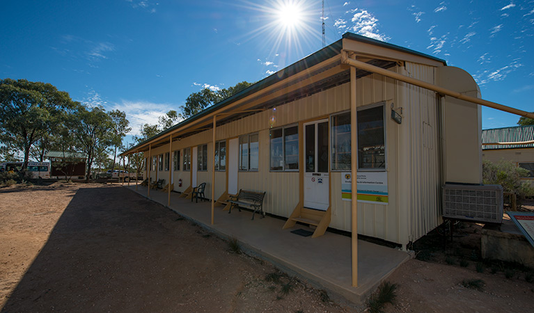 Kinchega Visitor Centre | tourist attraction | 673 Woolshed Dr, Menindee NSW 2879, Australia | 0880803200 OR +61 8 8080 3200