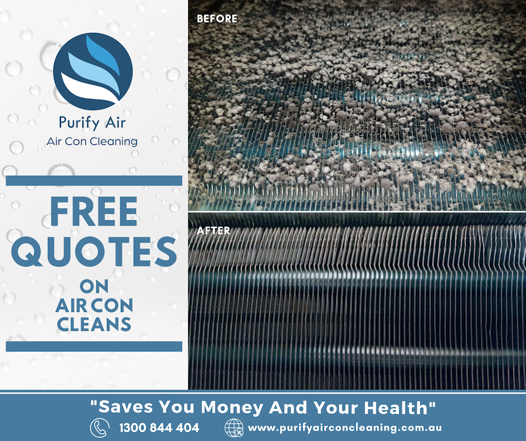 Purify Air Con Cleaning Rockhampton | 341 Philp Ave, Frenchville QLD 4701, Australia | Phone: 0436 348 527
