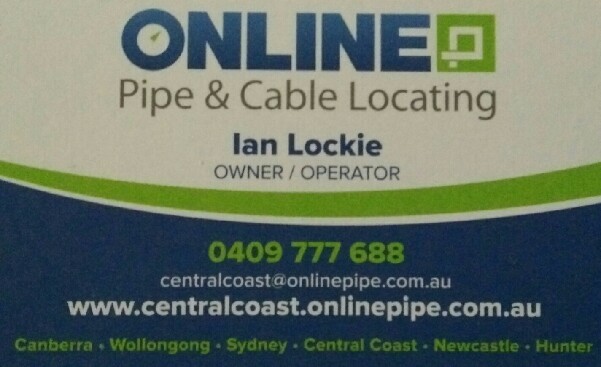 Online Pipe and Cable Locating Central Coast | PO Box 3328, Umina Beach NSW 2257, Australia | Phone: 0409 777 689