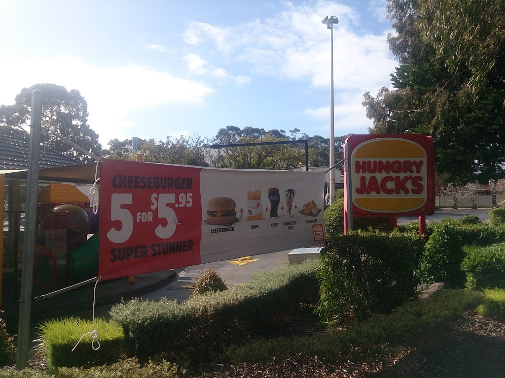 Hungry Jacks | 2 Gulfview Rd, Blackwood SA 5051, Australia | Phone: (08) 8278 3571