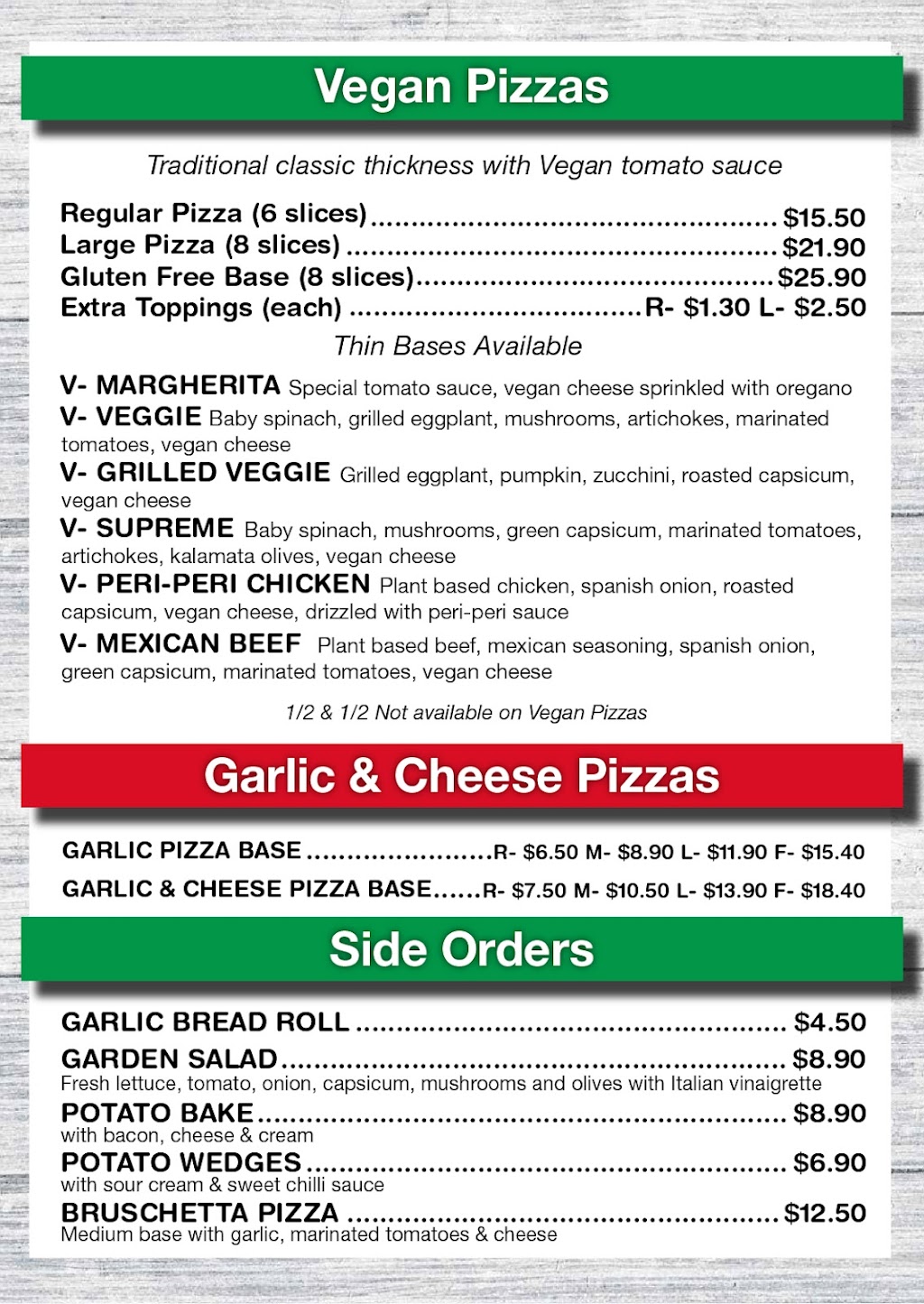 Pizza Inn | meal takeaway | 42/44 Terrigal Esplanade, Terrigal NSW 2260, Australia | 0243858833 OR +61 2 4385 8833