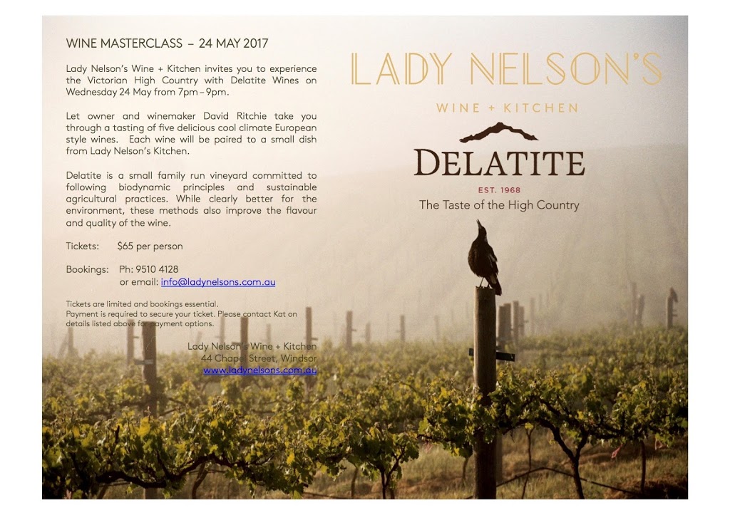 Lady Nelsons Wine + Steak | meal takeaway | Windsor, 44 Chapel St, Melbourne VIC 3181, Australia | 0395104128 OR +61 3 9510 4128