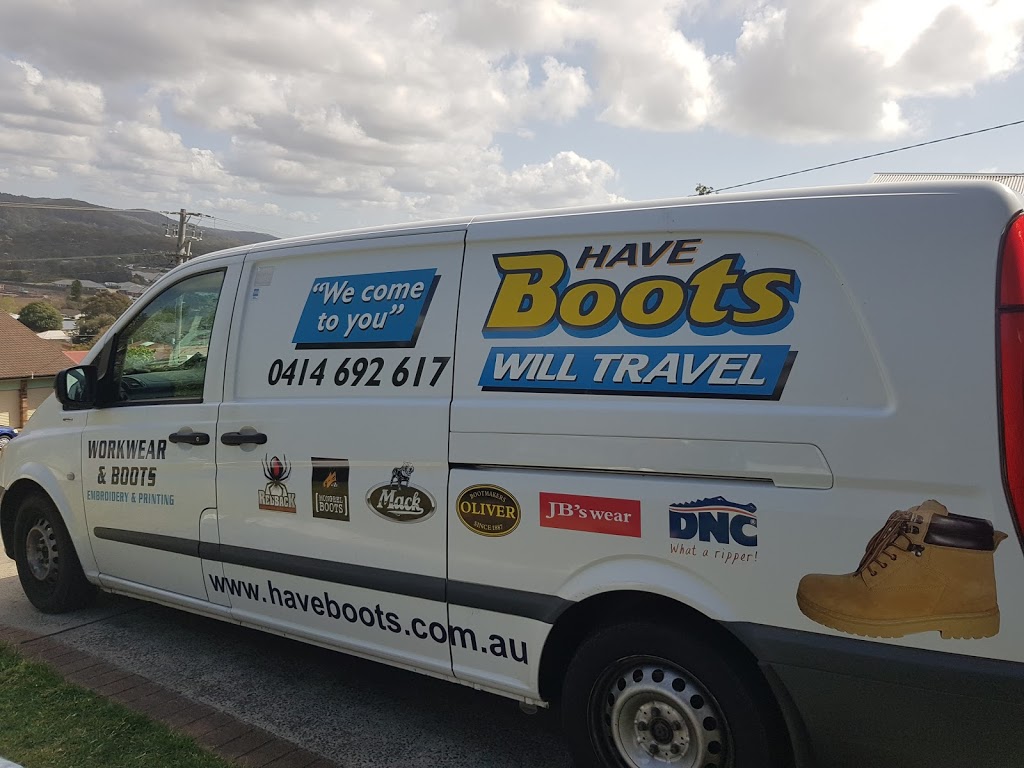 Have Boots Will Travel | clothing store | 27 Lowanna Ave, Forresters Beach NSW 2260, Australia | 0414692617 OR +61 414 692 617
