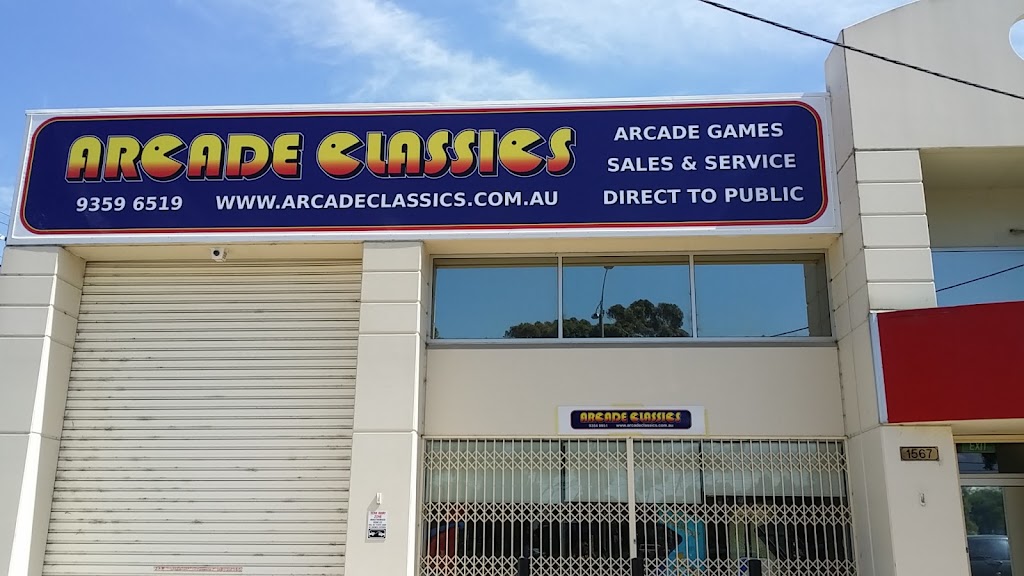 Arcade Classics Australia | 3061/1567 Sydney Rd, Campbellfield VIC 3061, Australia | Phone: (03) 9359 6519