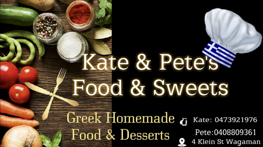 Kate And Petes Food And Sweets | restaurant | 4 Klein St, Wagaman NT 0810, Australia | 0408809361 OR +61 408 809 361