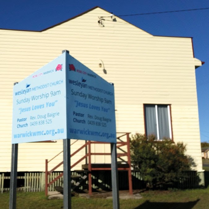 Warwick Wesleyan Methodist Church | church | 126 Wood St, Warwick QLD 4370, Australia | 0439838525 OR +61 439 838 525