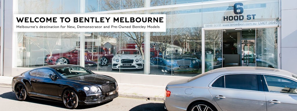 Bentley Melbourne | 6 Hood St, Collingwood VIC 3066, Australia | Phone: (03) 9848 9000