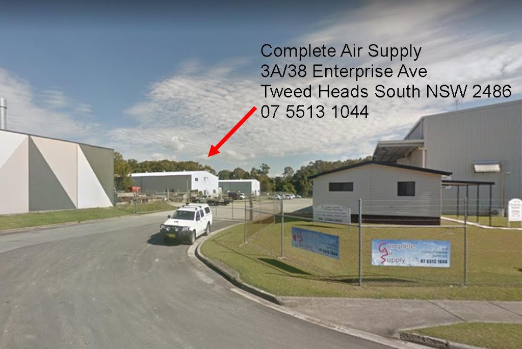 Complete Air Supply | 3A/38 Enterprise Ave, Tweed Heads South NSW 2486, Australia | Phone: (07) 5513 1044