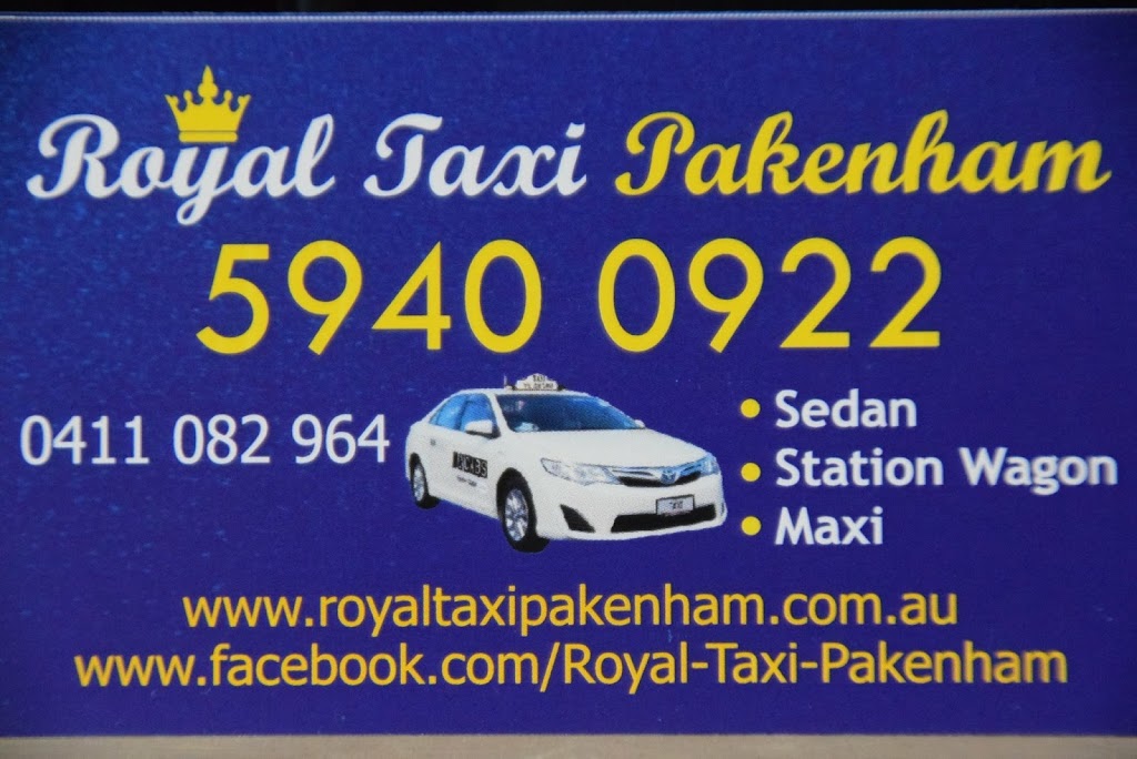 Royal Taxi Pakenham |  | 23 Montalto Dr, Pakenham VIC 3810, Australia | 0359400922 OR +61 3 5940 0922