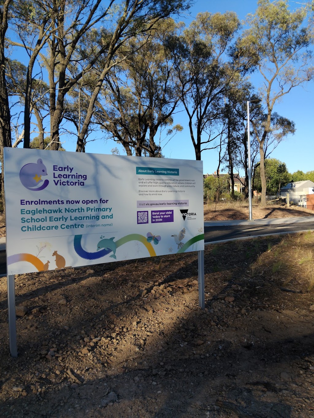 Early Learning Victoria Nyernilang Lar (Eaglehawk North) | 5 Darcy St, Sailors Gully VIC 3556, Australia | Phone: (03) 7042 1610