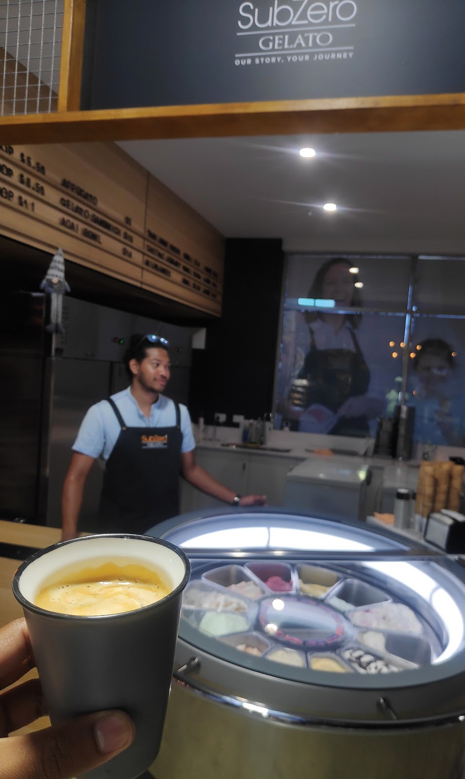 SubZero Gelato | Origins Market, shop 5/86 West St, Busselton WA 6280, Australia | Phone: 0414 877 449