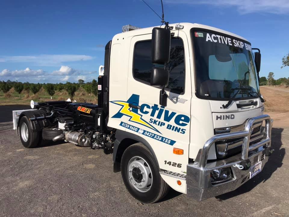 ACTIVE Skip Bins | 5 Lerchs Rd, Sharon QLD 4670, Australia | Phone: 0427 536 155