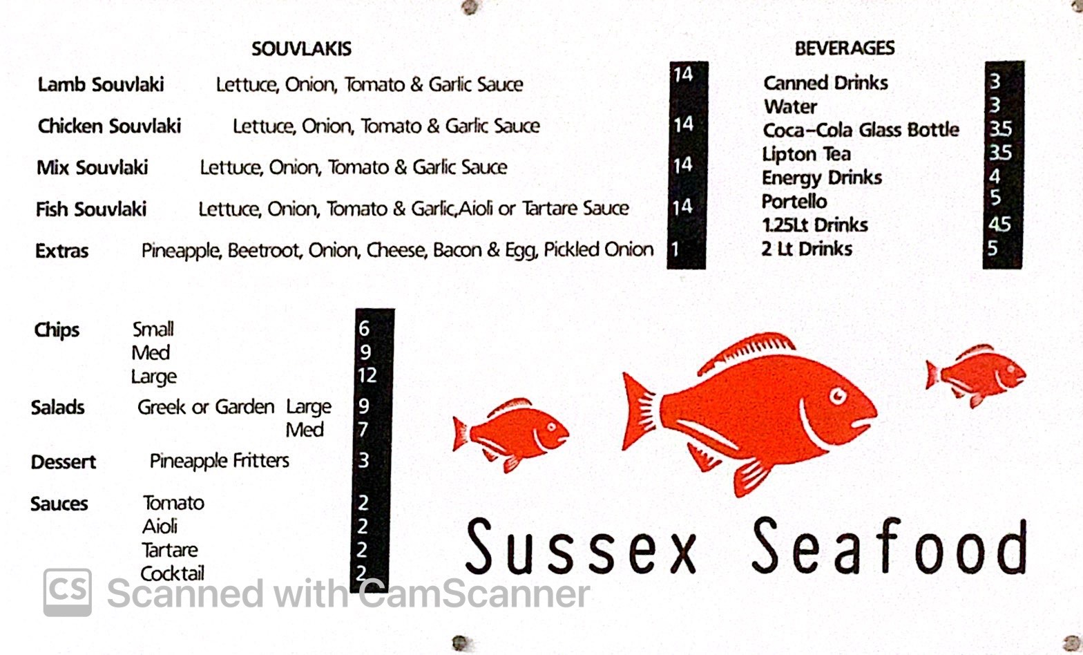 Sussex Seafoods | meal takeaway | 267 Gaffney St, Pascoe Vale VIC 3044, Australia | 0393506218 OR +61 3 9350 6218