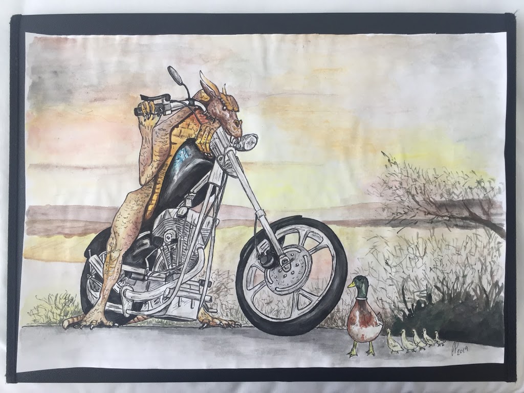 CP Motorcycle Paintings | 5/26 Grove St, Birchgrove NSW 2041, Australia | Phone: 0413 331 898