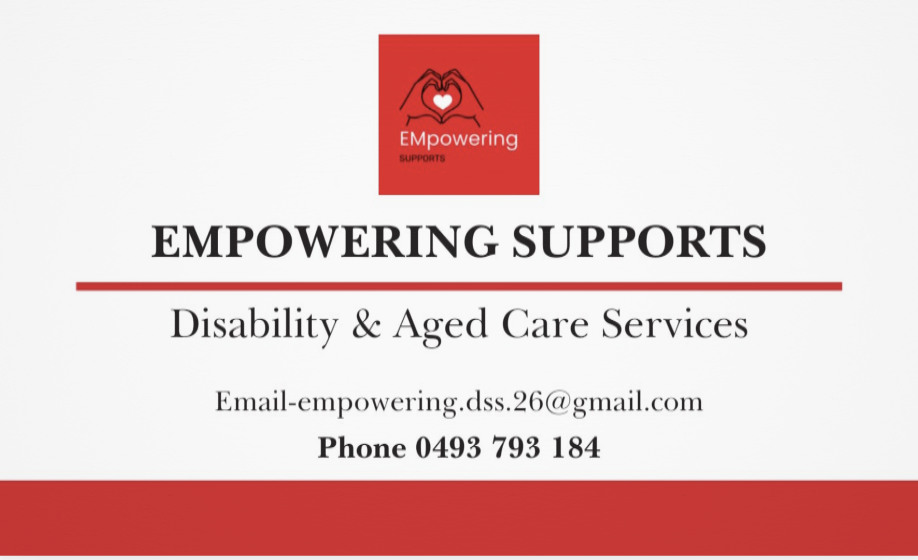 Empowering Supports Pty Ltd | 555 Windermere Rd, Lara VIC 3212, Australia | Phone: 0493 793 184