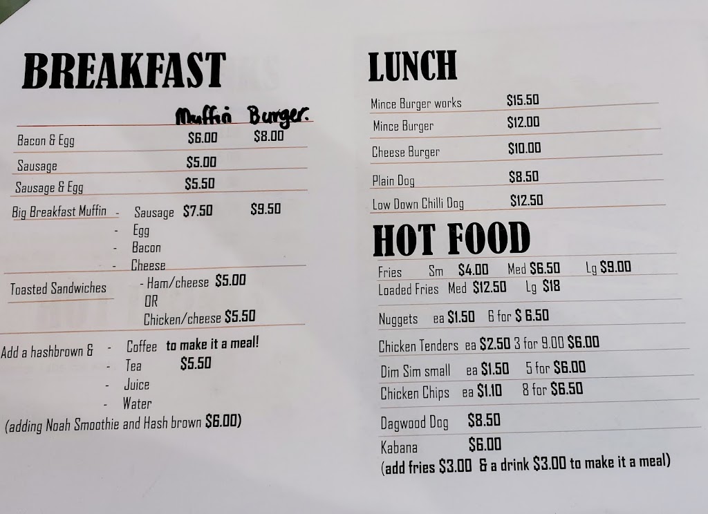 Paradise Snack Shack | 1131 Yakapari Seaforth Rd, Mount Jukes QLD 4740, Australia | Phone: 0400 062 055